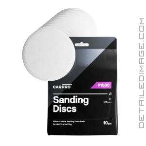 CarPro Silicon Carbide Sanding Disc 1500 Grit 10 Pack - 3"