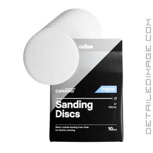 CarPro Silicon Carbide Sanding Disc 3000 Grit 10 Pack - 6"