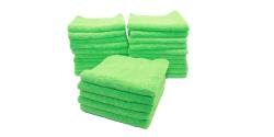 The Rag Company Creature Edgeless 420 Lime Green 16" x 16" BULK 25x