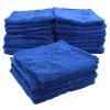 The Rag Company Creature Edgeless 420 Towel Blue 16" x 16" BULK 25x