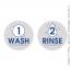 DI Accessories Small Grey Bucket Sticker - Wash Alternative View #2