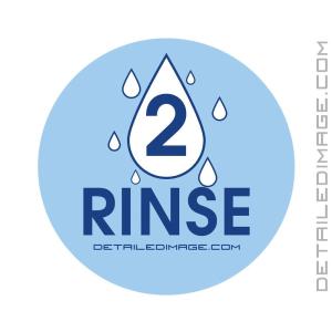 DI Accessories Small Blue Bucket Sticker - Rinse