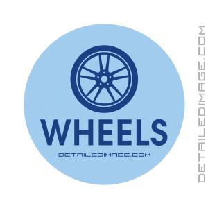 DI Accessories Small Blue Bucket Sticker - Wheels