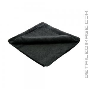 DI Microfiber Polish Removal Edgeless Towel - 16" x 16" Black