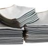 Autofiber Diamond Glass Towel Black 16" x 16" BULK 50x