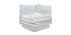 The Rag Company Eagle Edgeless 500 Towel Light Grey 16" x 16" BULK 48x