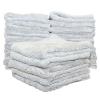 The Rag Company Eagle Edgeless 500 Towel Light Grey 16" x 16" BULK 48x
