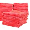 The Rag Company Eagle Edgeless 500 Towel Red 16" x 16" BULK 48x