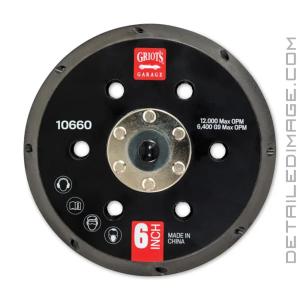 Griot's Garage Vented Orbital Backing Plate - 6"