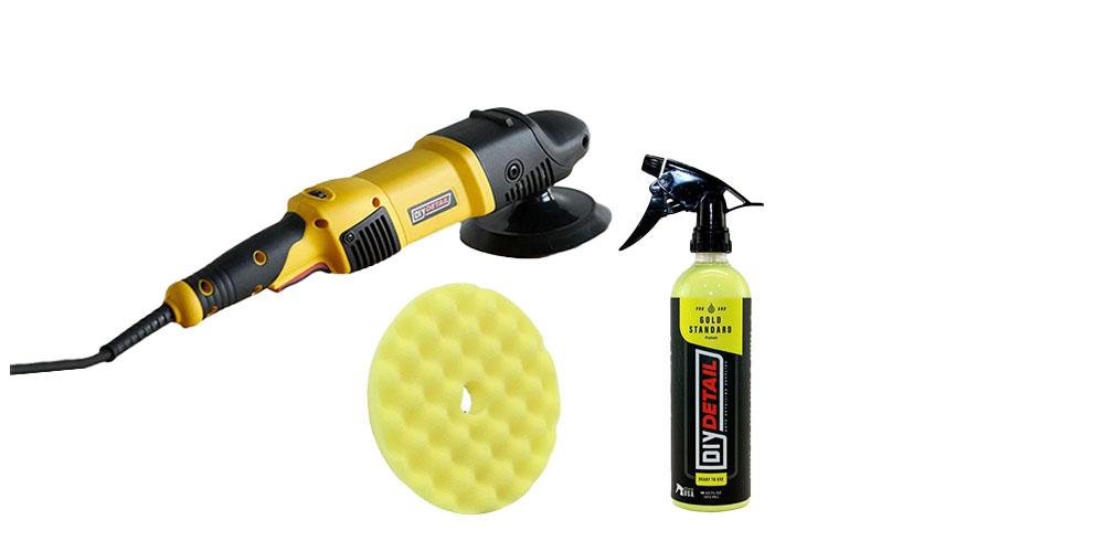 DIY Detail Max Gloss Rotary Gold Standard Polish Kit