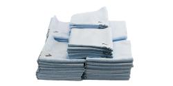 Quadrant Wipe Blue - 16" x 16" BULK 50x