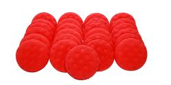 Red Foam Applicator Pad BULK 25x