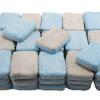 Autofiber Saver Applicator Thin Blue and Gray - 5"x3.5"x.75" BULK 48x