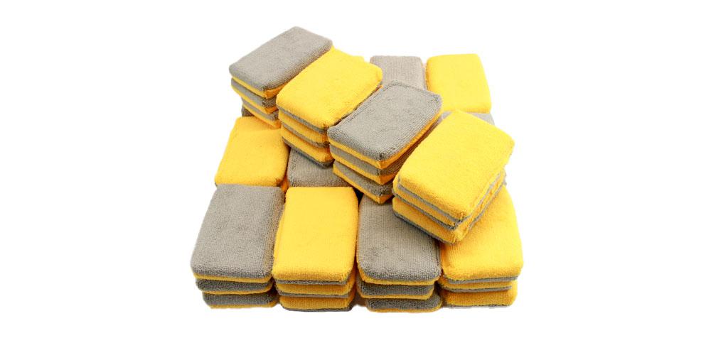 Autofiber Saver Applicator Thin Gold and Gray - 5"x3.5"x.75" BULK 48x