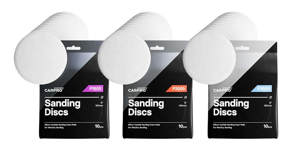 CarPro Silicon Carbide Sanding Disc Sampler Pack - 6"
