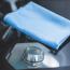 The Rag Company Diamond Glass Towel Blue - 16" x 16" Alternative View #5