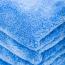 The Rag Company Eagle Edgeless 500 Towel Blue - 16" x 16" Alternative View #2