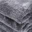 The Rag Company Eagle Edgeless 600 Towel Dark Grey - 16" x 16" Alternative View #3