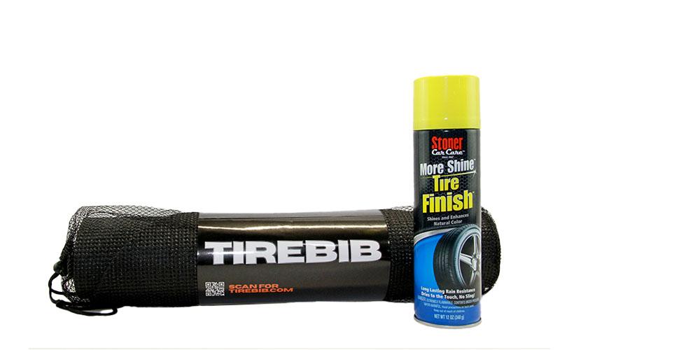 TireBib w/Free Stoner More Shine Tire Finish